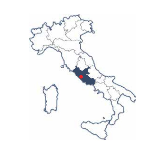 Location map — Rome, Italy