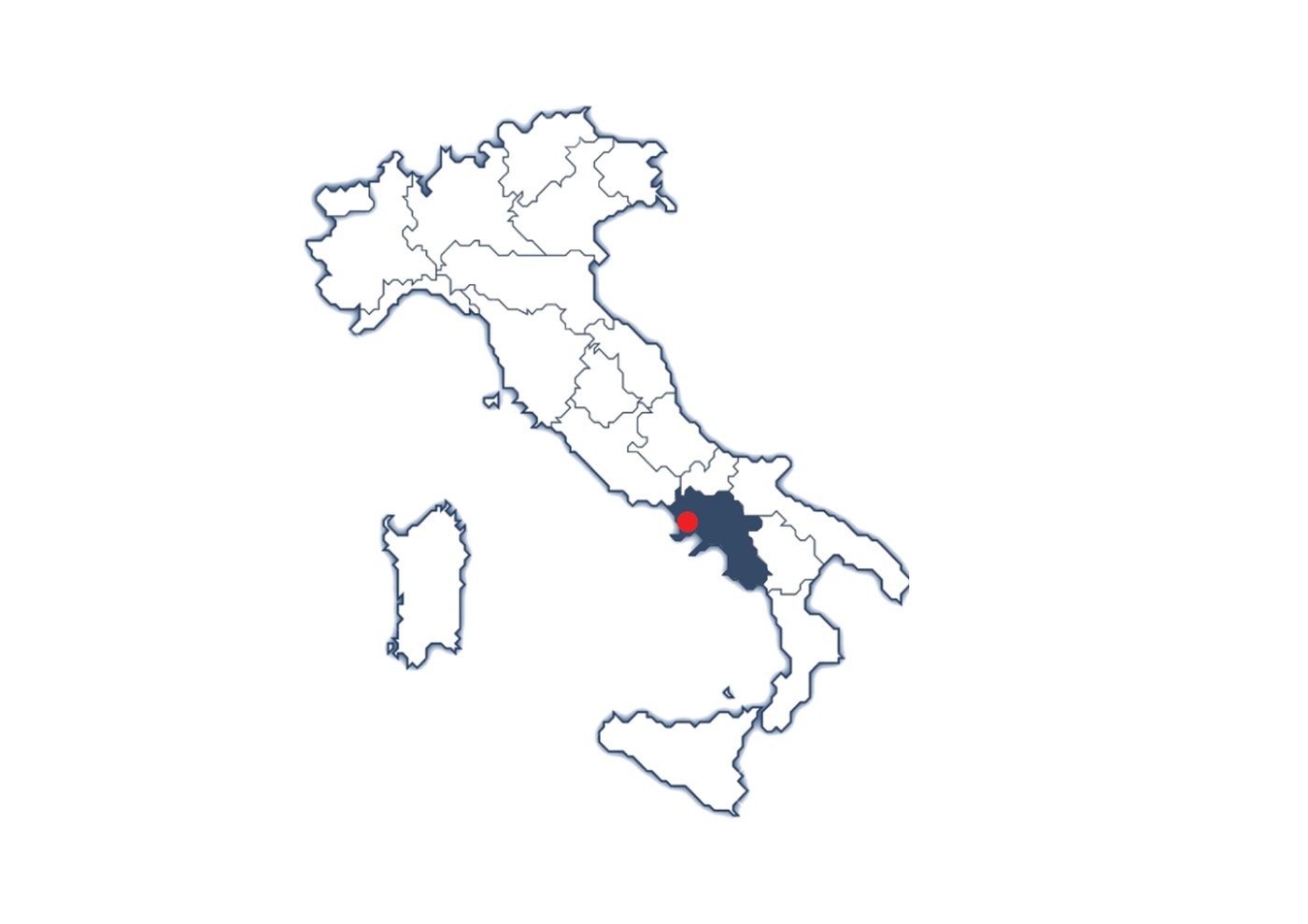 Location map — Napoli, Italy
